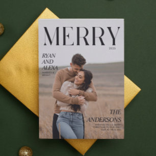 Im Style Magazine decken Weihnachtskarten ab Feiertagskarte