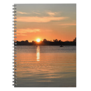 Im Sunset Spiral Notebook gefangen Notizblock