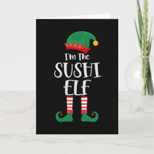 Im Sushi-Elfen-Weihnachtsmatch Karte