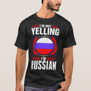 Im T-shirt de hurlement du Russe Im