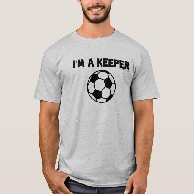 IM T-SHIRT "HALTEN" - SPORTSCHLANG - FUSSMENSCHEN (Vorderseite)