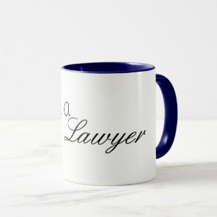 im Tasse eines Rechtsanwalts