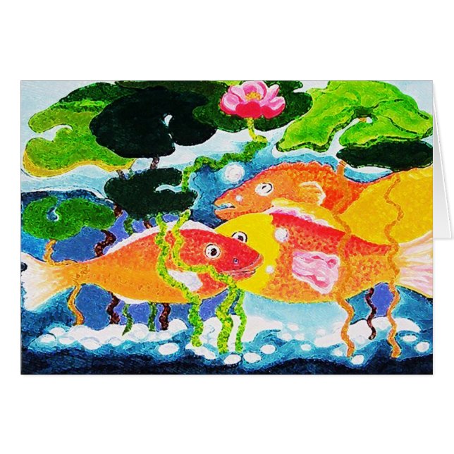 Im Teich (Vorderseite (Horizontal))