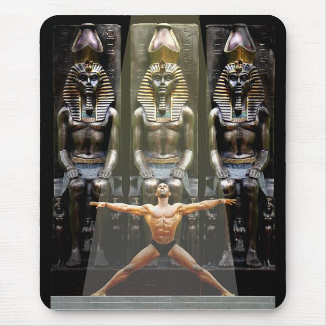 Im Tempel von Ramses III Mousepad (Vorne)