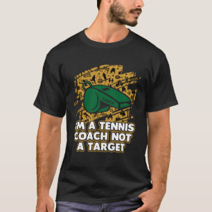 Im Tennistrainer kein Tennisspieler Humo T-Shirt