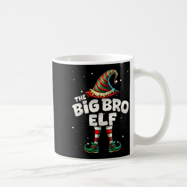 I'm The Brother Elf Family Matching Group Christma Kaffeetasse (Rechts)