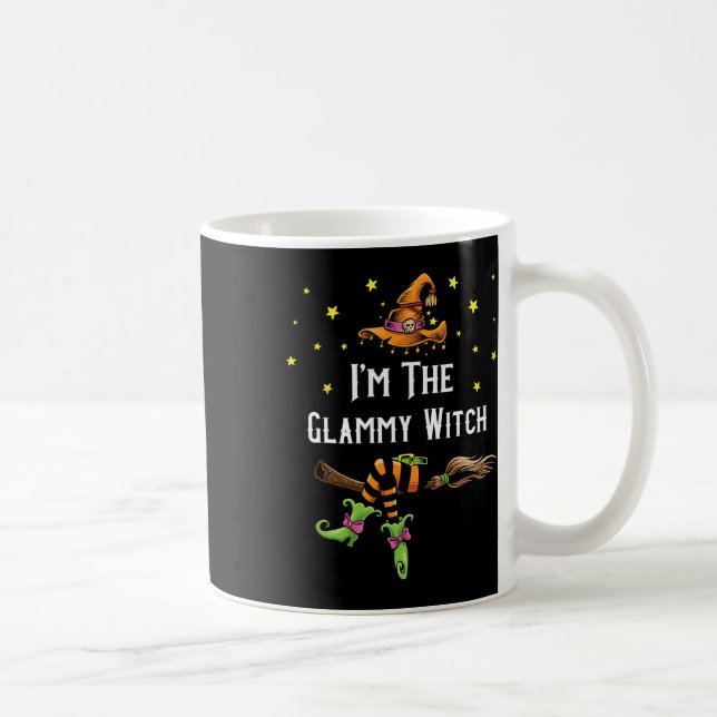 Im The Glammy Hexenmeister Halloween Matching Grou Kaffeetasse (Rechts)