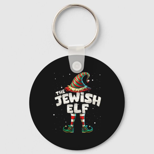 I'm The Jewish Elf Family Matching Group Christmas Schlüsselanhänger (Vorderseite)