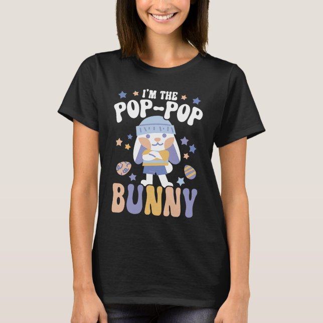 I'm The Pop Pop Bunny Rabbit Whisperer Animal Bunn T-Shirt (Vorderseite)