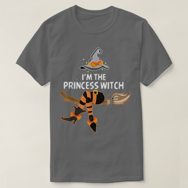 Im The Princess Witch Halloween Matching Group Cos T-Shirt (Design vorne)