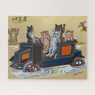 Im tiefen Wasser von Louis Wain