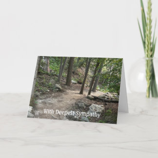 Im tiefsten Beileid Bergwald Wandern Karte