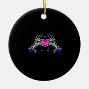 Im Tode - Skelettmuskulatur Keramik Ornament