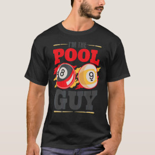Im Typ Billiard Men Pool Player T-Shirt