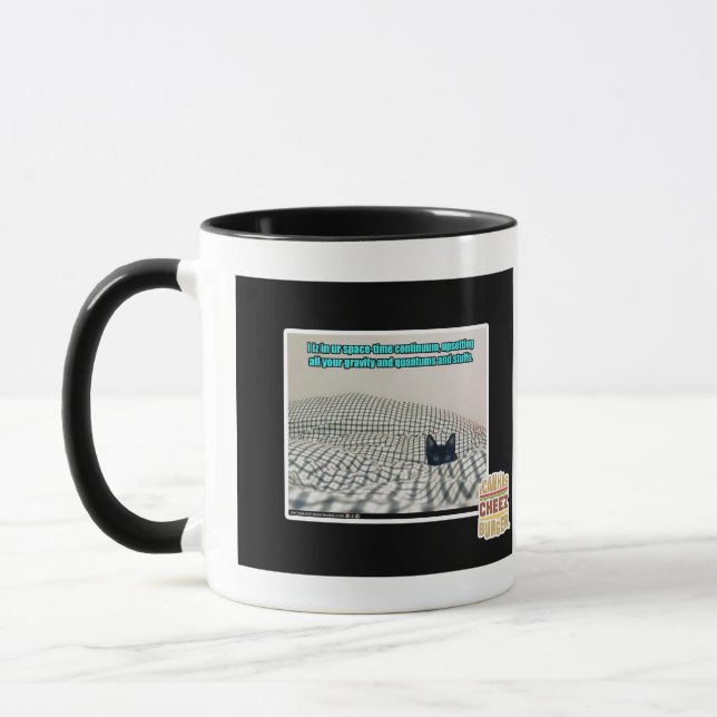 Im ur Raum-Zeit-Kontinuum Tasse (Links)
