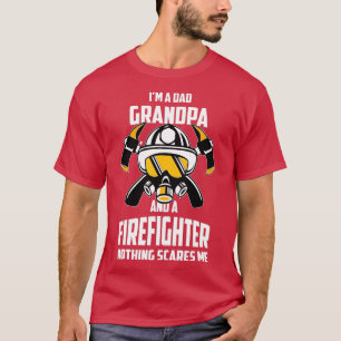 Im Vater Großvater Feuerwehrmann Feuerwehrleute Fa T-Shirt