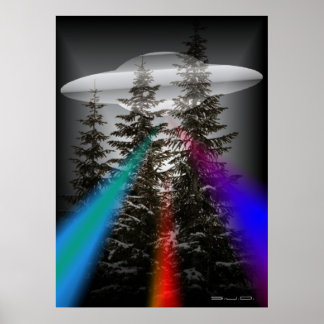 IM WALD - UFO POSTER