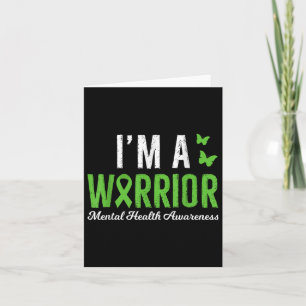 Im Warrior Mental Health Awareness Support Warri Karte