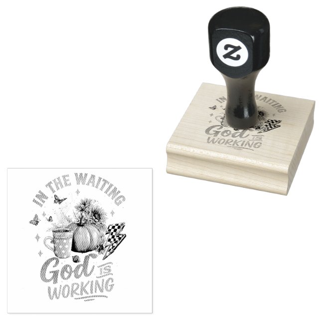 Im Wart.. Gummistempel (Stempel)