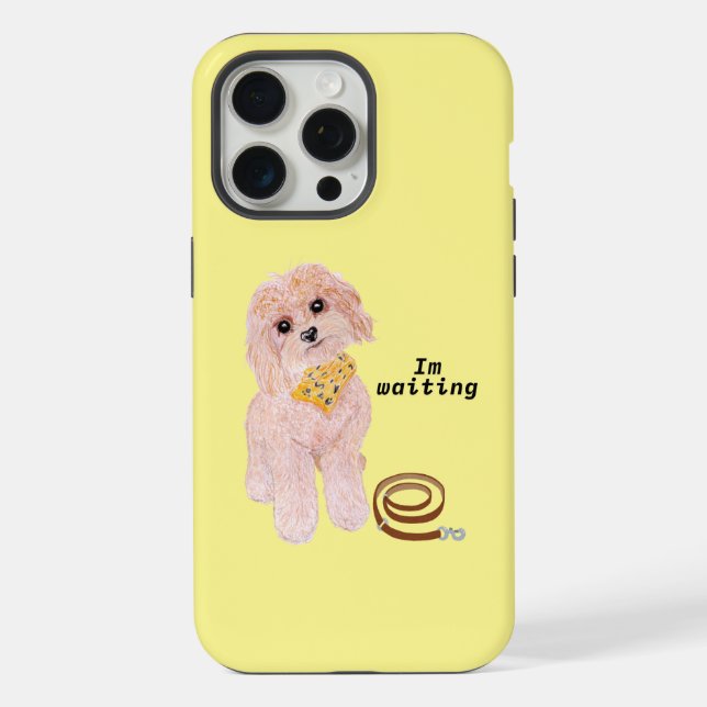 Im warten iPhone 15 pro max hülle (Rückseite)