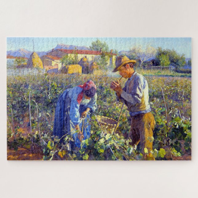 Im Weingarten Elin Danielson-Gambogi 1898 (Horizontal)