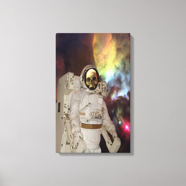 Im Weltraum verloren Leinwanddruck (Vorderseite)