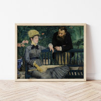 Im Wintergarten | Édouard Manet