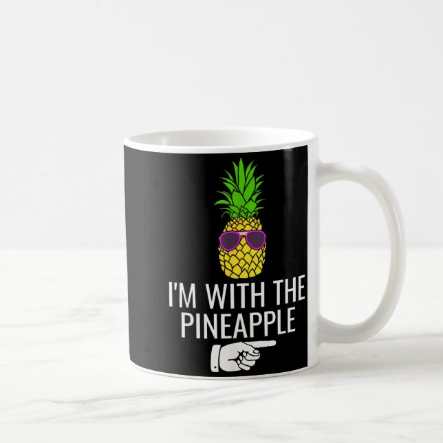 I'm With Ne Shirt Funny Ne Halloween Costume  Kaffeetasse (Rechts)