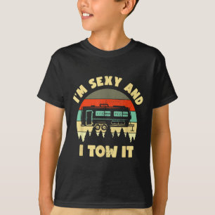 Im Y Und Ich Ziehe Es, Wohnwagen Camping Rv Anhäng T-Shirt