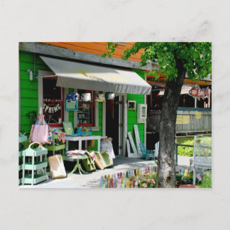 Im Zentrum von Davis, Ca Postkarte