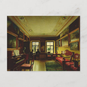 Im Zimmer Postkarte