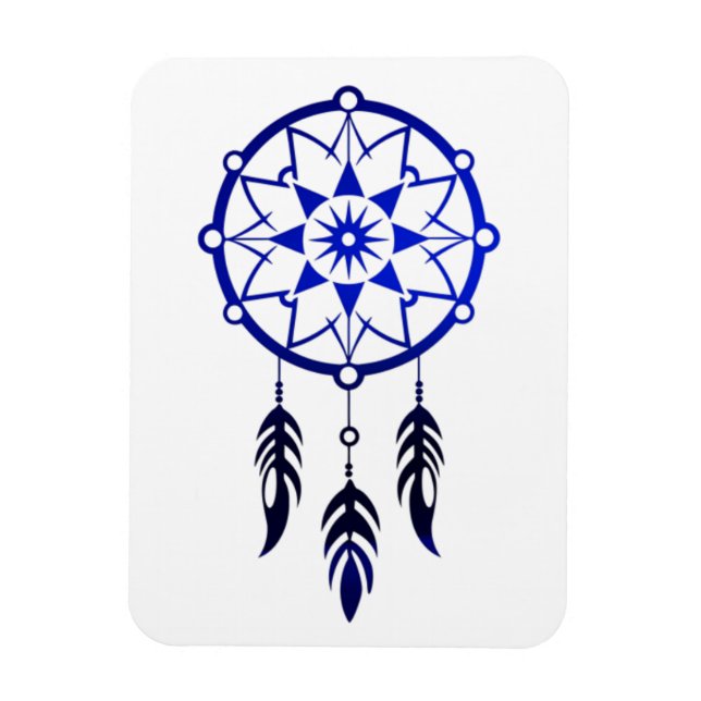 Ímã Flexível Filtro dos Sonhos Azul Magnet (Vertikal)