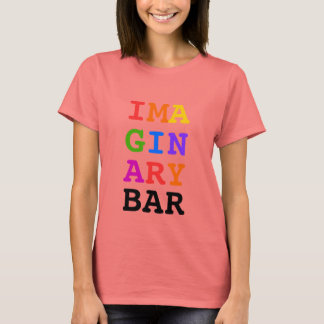 IMA GIN ARY BAR Regenbogenfarben T-Shirt