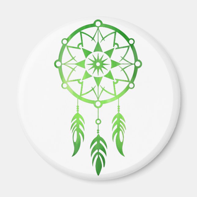 Ímã (Magnet) Filtro dos Sonhos Verde Magnet (Vorne)