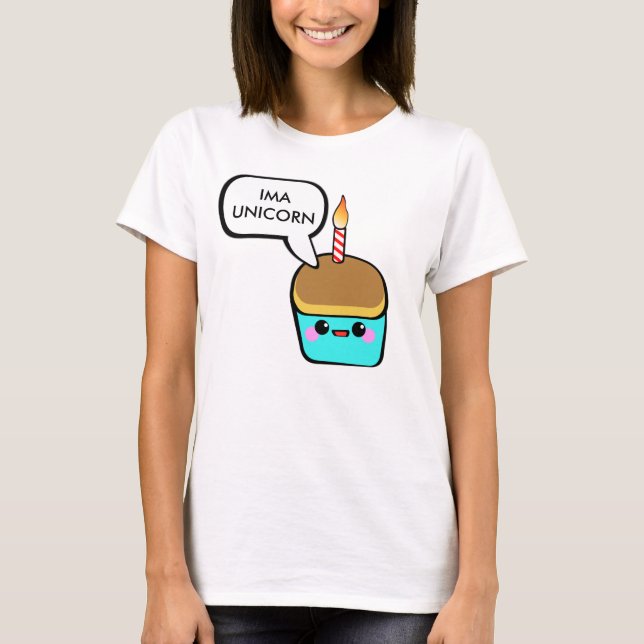 Ima Unicorn T-Shirt (Vorderseite)