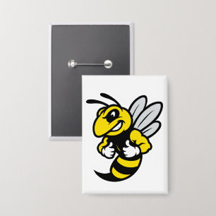 Imabee Reversed Funny Bee Button