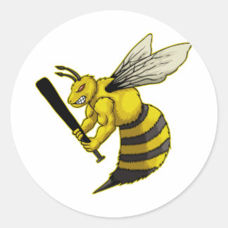 Imabee Reversed Runder Aufkleber