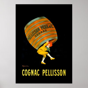 Image Art Déco de Leonetto Cappiello Cognac Pellis