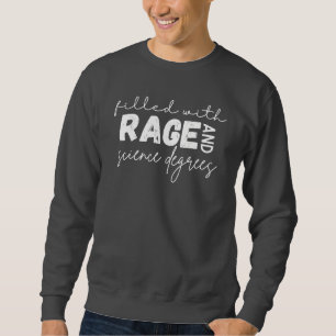 Image claire sweatshirt de l'équipage noir