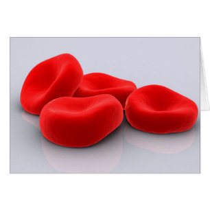 Image Conceptuelle Des Cellules De Sang Rouge