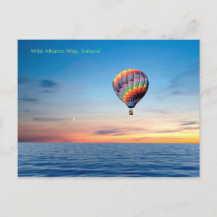 Image de ballon à air chaud pour carte postale