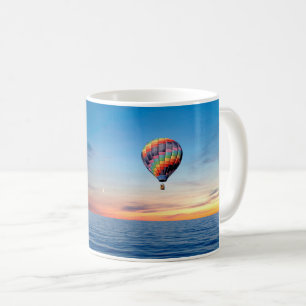 Image de ballon à air chaud pour Mug blanc classiq