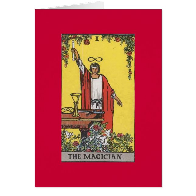 Image de carte de tarot de magicien (Devant)