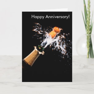 Image de champagne pour carte de vœux