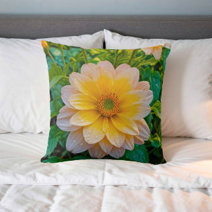 Image de fleur n° 11, série florale, coussin jeté