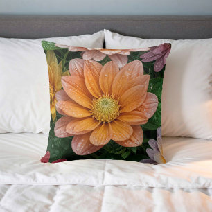 Image de fleur n° 31, série florale, coussin jeté