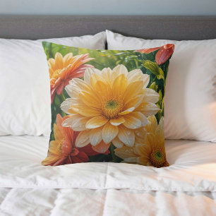 Image de fleur n° 45, série florale, coussin jeté