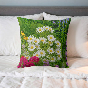 Image de fleur n° 7, série florale, coussin de jet