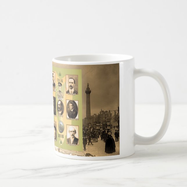 Image de Irish Heroes pour la tasse blanche classi (Droite)