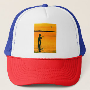 Image de pêche en vol pour Casquette de camion